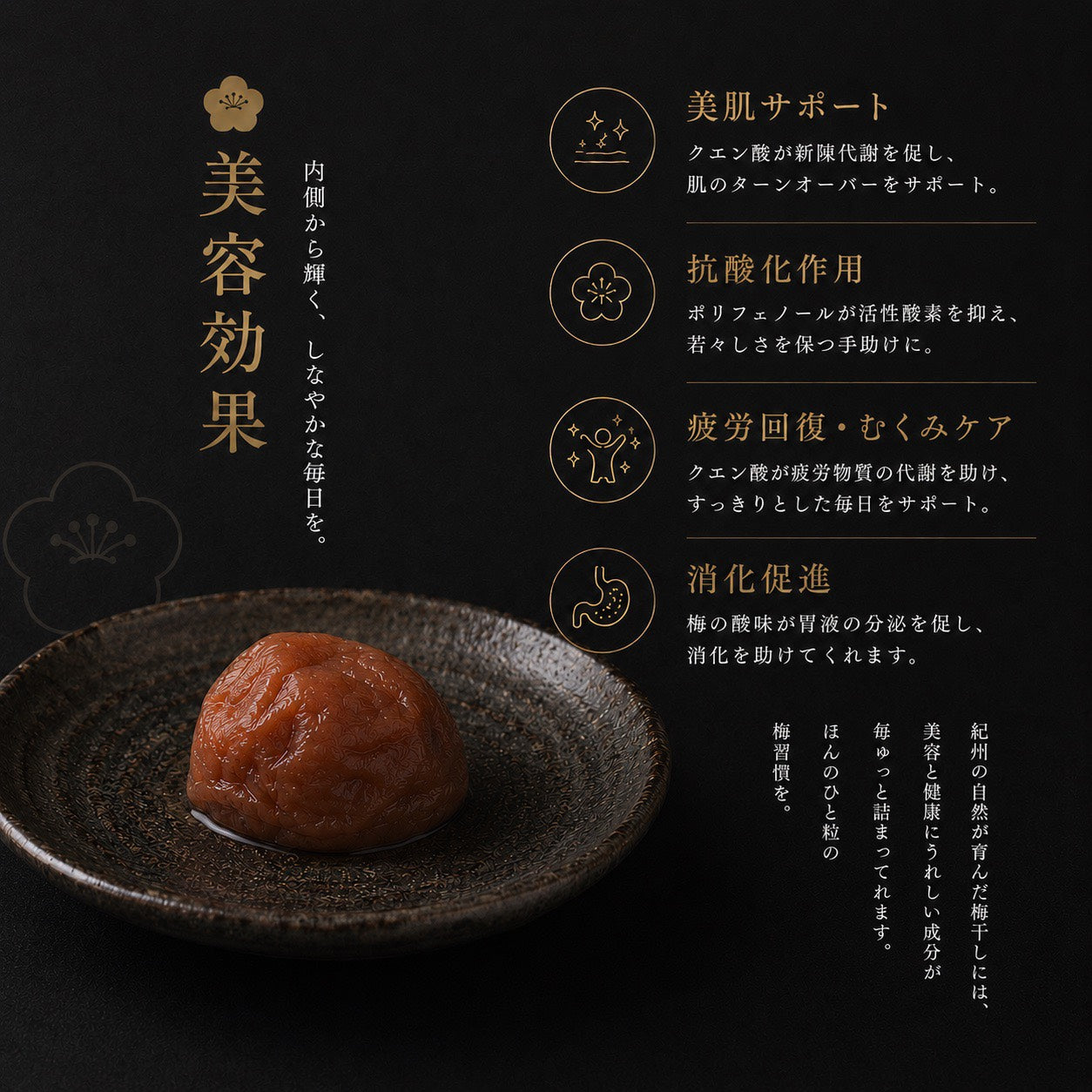 減塩はちみつ梅　塩分約３％